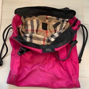 Burberry pink shoulder bag